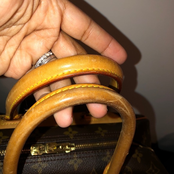 Sold Louis Vuitton Brown Monogram Trouville Bag - Picture 4 of 8